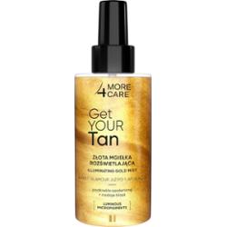 More4Care złota mgiełka rozświetlająca Get Your Tan! 150 ml