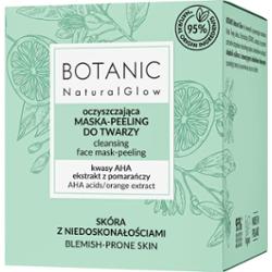 Botanic Natural Glow oczyszczająca maska-peeling do twarzy 50 ml