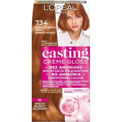 L’Oréal Paris Casting Creme Gloss farba do włosów odcień 734 Bursztynowy miód 1 szt.