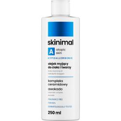 Skinimal Atopic Skin olejek myjący do ciała i twarzy 250 ml