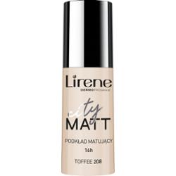 Lirene City Matt Podkład matujący toffee 208 30 ml