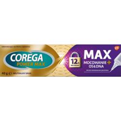 Corega Power Max Wyrób medyczny krem mocujący do protez zębowych neutralny smak 40 g