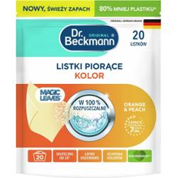 Dr. Beckmann listki piorące kolor Magic Leaves Orange & Peach 20 sztuk