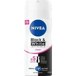 Nivea Black&White Invisible Clear antyperspirant 100 ml