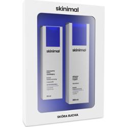 Skinimal zestaw Skóra Sucha  - emulsja myjąca & krem nawilżający