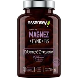 Essensey Magnez + Cynk + B6 120 kapsułek