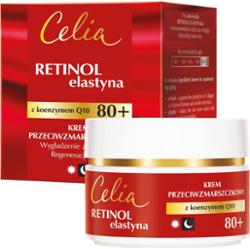 Celia Retinol & Elastyna krem przeciwzmarszczkowy z koenzymem Q10 na dzień i na noc 80+ 50 ml