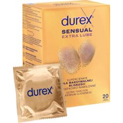 Durex SENSUAL EXTRA LUBRICATED 20 szt