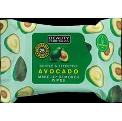 Beauty Formulas chusteczki do demakijażu z olejkiem z awokado szt.