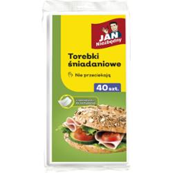 JAN NIEZBĘDNY torebki śniadaniowe 40 sztuk