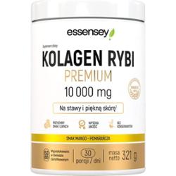Essensey Kolagen Rybi Premium 10000 mg Mango Pomarańcza 321 g