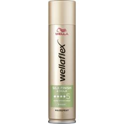 Wellaflex Silk Finish & Hold Lakier do włosów 250ml