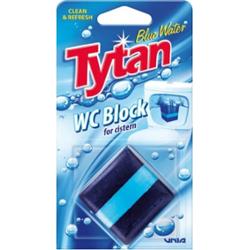 Tytan Kostka do spłuczki wc Blue Water 50 g