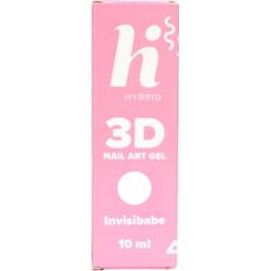 Hi Hybrid żel do zdobień 3D Invis 10 ml