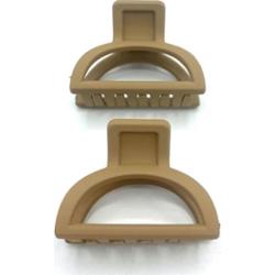 Cat&Cat mała klamra do włosów brązowa 2 szt.