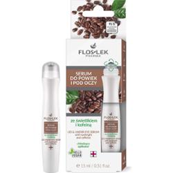 FlosLek Pharma Eye Care rozjaśniające serum pod oczy przeciw obrzękom i cieniom 15 ml