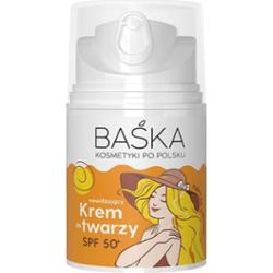 BAŚKA krem do twarzy nawilżający SPF 50, 50 ml