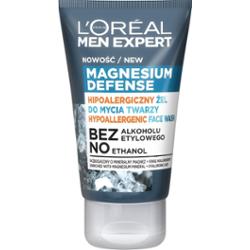 L'Oreal Paris Men Expert Magnesium Defense Hipoalergiczny żel do mycia twarzy 100 ml