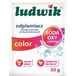 Ludwik tlenowy odplamiacz do tkanin Color 30g