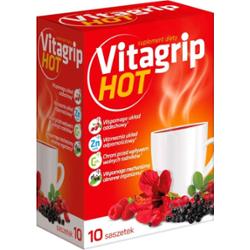 Dr Vita Vitagrip Hot suplement wspomagający odporność 10 saszetek