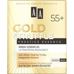 AA ultraodmładzający krem-esencja do twarzy 55+ Gold & Truffles Prestige Essence 50ml