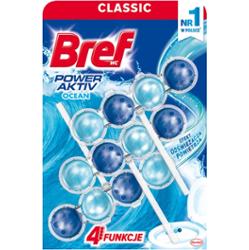 Bref kostka do toalety Power Aktiv Ocean 3X50g