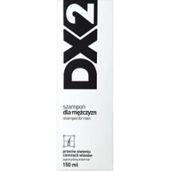 DX2 Szampon dla mężczyzn przeciw siwieniu ciemnych włosów 150 ml