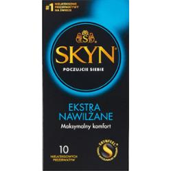 Skyn Nielateksowe prezerwatywy ekstra nawilżane 10 sztuk