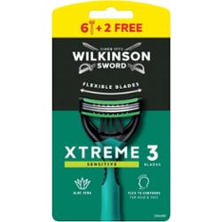 Wilkinson Sword Xtreme 3 Sensitive Comfort maszynki jednorazowe dla mężczyzn 8 szt.