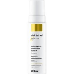 Skinimal Glow Skin delikatna pianka oczyszczająca do twarzy 200 ml