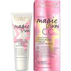 Eveline Cosmetics Magic Skin krem CC przeciw zaczerwienieniom o działaniu nawilżającym 8 w 1 50 ml