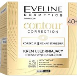 Eveline nawilżający krem ujędrniający na dzień i na noc 40+ Contour Correction 50 ml