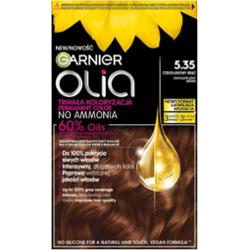 Garnier Olia trwała farba do włosów odcień 5.35 Chocolate Light Brown 1 szt.