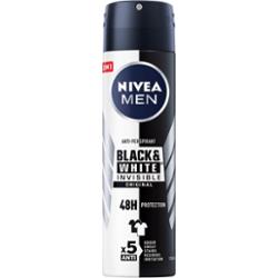 Nivea Black&White Invisible Original Antyperspirant Spray 150 ml