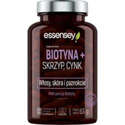 Essensey Biotyna + Skrzyp Cynk 90 kapsułek