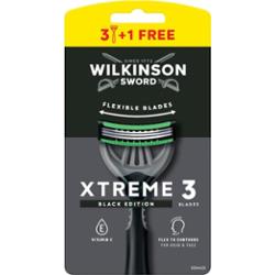 Wilkinson Sword Xtreme 3 Black Edition maszynka do golenia 4 sztuki