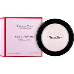 Pierre René - Natural Glow - Loose Powder - Sypki puder do twarzy - 10 g - 01 Pink