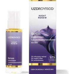 Uzdrovisco Night renew serum stymulujące i przeciwzmarszczkowe z retinalem na noc 30 ML