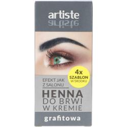 Artiste Henna Do Brwi Krem Grafitowa 30G
