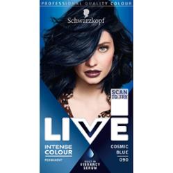 Schwarzkopf LIVE Intense Colour trwała farba do włosów odcień 090 Cosmic Blue 1 szt.