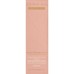 Dermika Ciekłokrystaliczny krem przeciwzmarszczkowy pod oczy i na powieki dzień/ noc PLATYNA + PEPTYDY