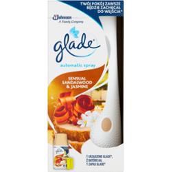 GLADE Automatic Spray Sandalwood & Jasmine automatyczny odświeżacz powietrza z wkładem Sandalwood & Jasmine 269 ml