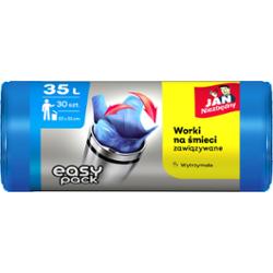 Jan Niezbędny Easy-Pack Worki na śmieci 35 l 30 sztuk