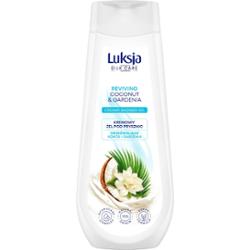 Luksja Silk Care Kremowy żel pod prysznic orzeźwiające kokos i gardenia 500 ml
