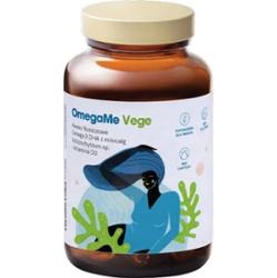 HealthLabs OmegaMe Vege kwasy tłuszczowe Omega 3 DHA z alg morskich z witaminą D3 60 szt