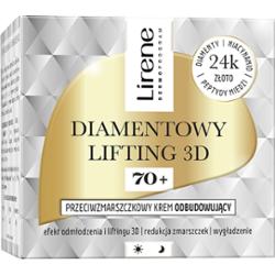 Lirene Diamentowy Lifting 3D Przeciwzmarszczkowy krem odbudowujący 70+ 50 ml