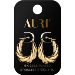 Auri kolczyki wiszące plecione 2 sztuki