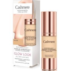 Cashmere Glow Look Nude rozświetlający podkład wypełniający z kwasem hialuronowym 30 ml