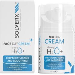 SOLVERX DeepH2O+ FACE DAY CREAM, 50ml