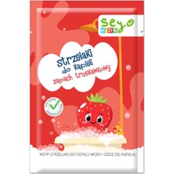 SEYO Kids strzelaki do kąpieli truskawka 30g